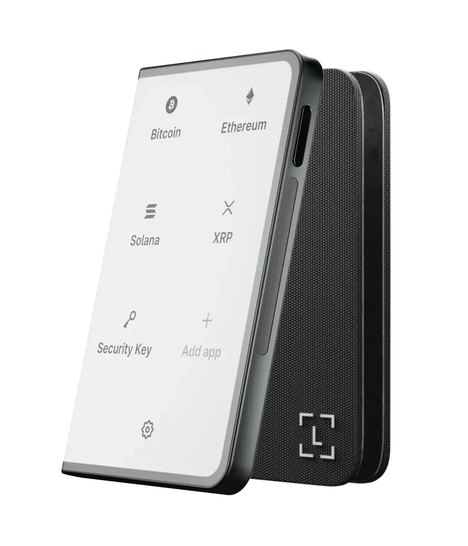 Ledger Stax crypto wallet