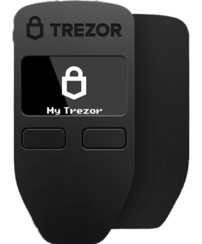 Trezor Model One crypto wallet