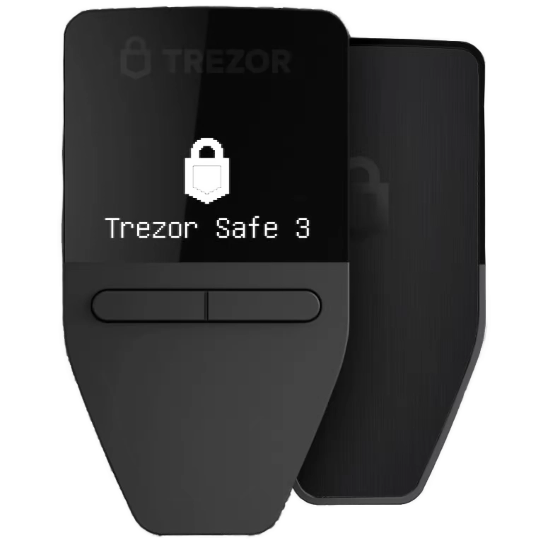 Trezor Safe 3 crypto wallet
